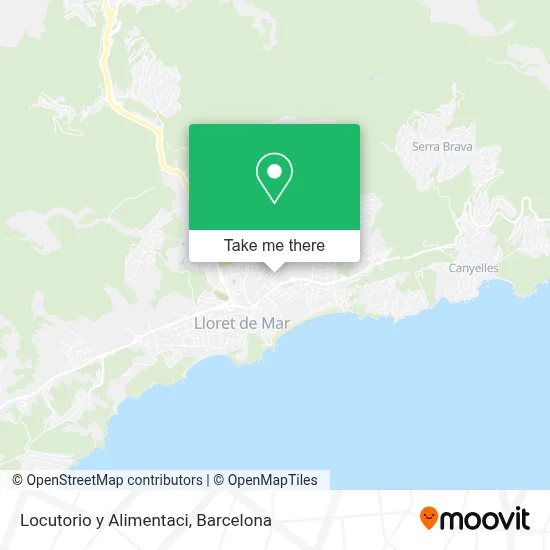 Locutorio y Alimentaci map