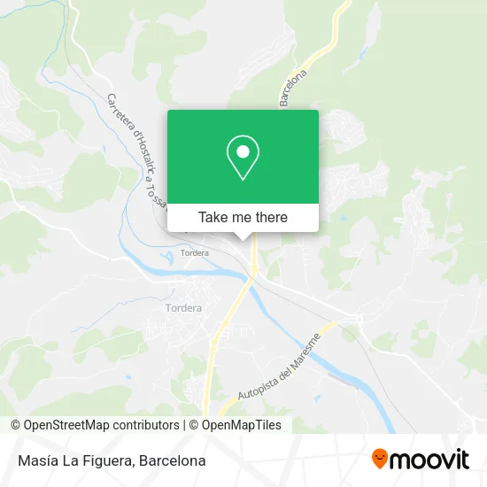 Masía La Figuera map