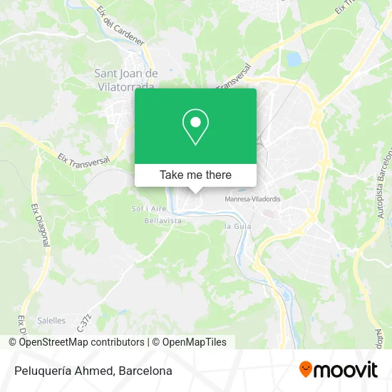 Peluquería Ahmed map