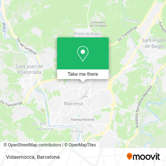 Vidaemocca map