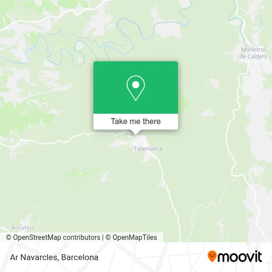 Ar Navarcles map