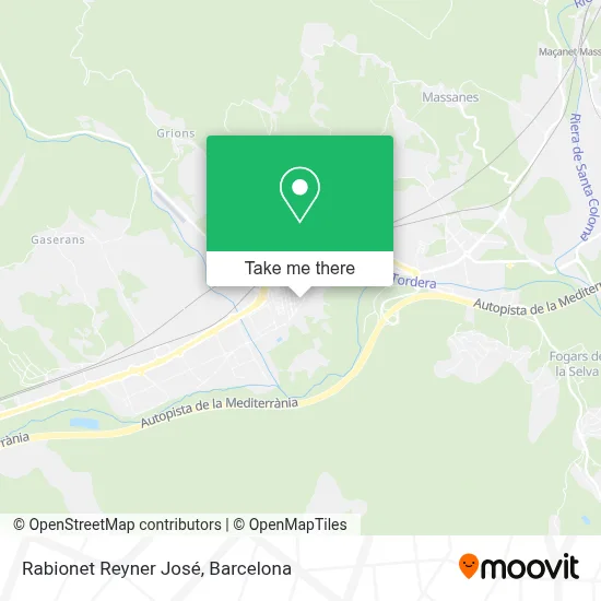 Rabionet Reyner José map