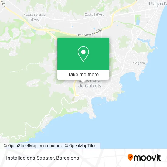 Installacions Sabater map