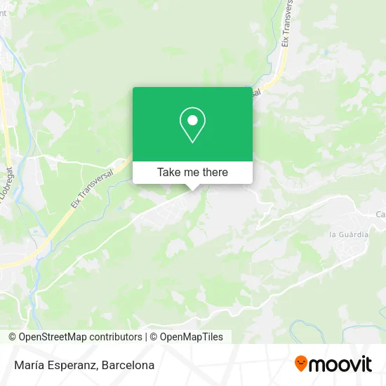 María Esperanz map