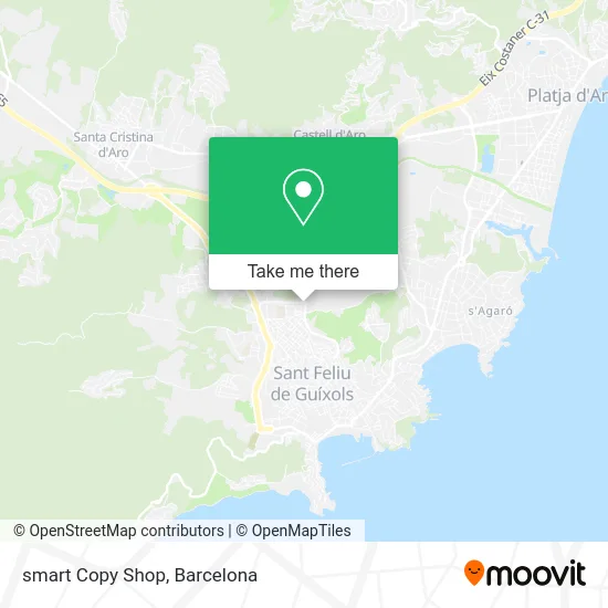 smart Copy Shop map