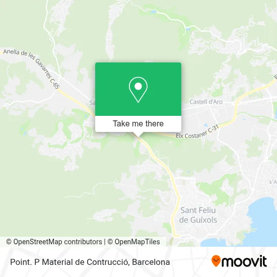 Point. P Material de Contrucció map