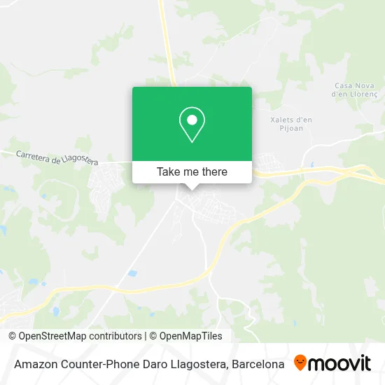 Amazon Counter-Phone Daro Llagostera map
