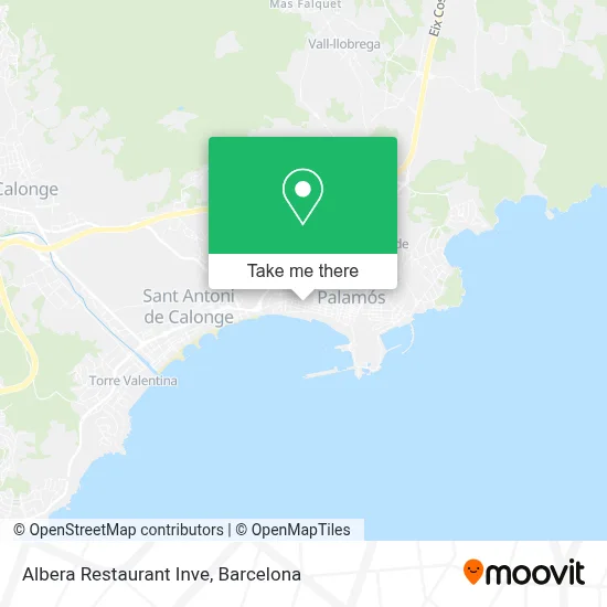Albera Restaurant Inve map