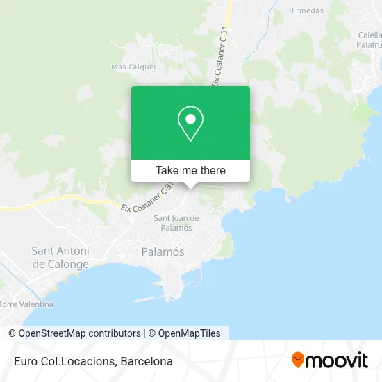 Euro Col.Locacions map