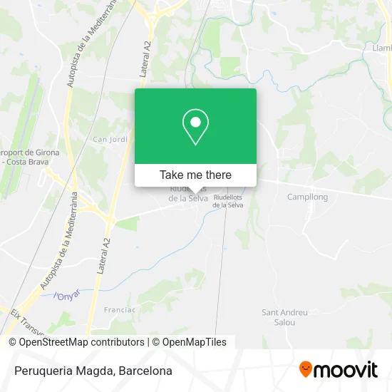 Peruqueria Magda map