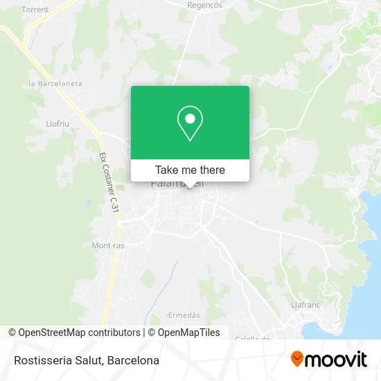 Rostisseria Salut map