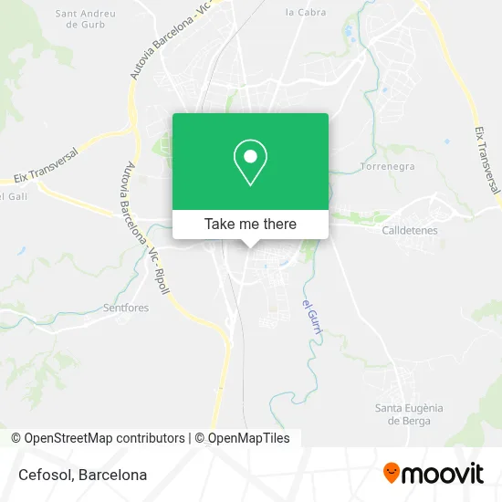Cefosol map