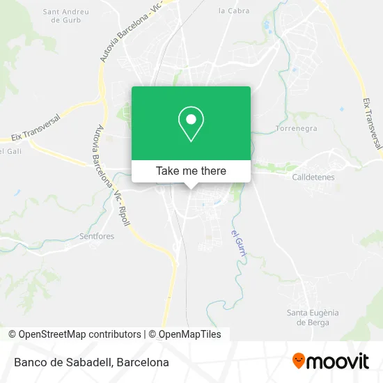 Banco de Sabadell map