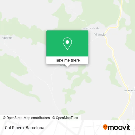 Cal Ribero map