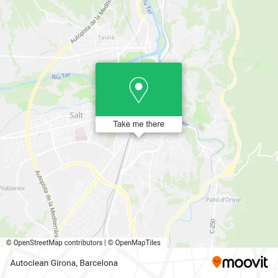 Autoclean Girona map