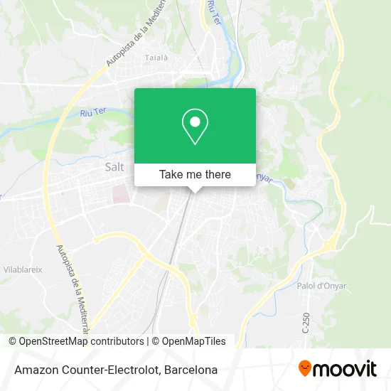 Amazon Counter-Electrolot map