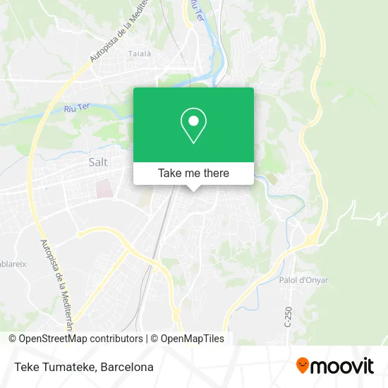 Teke Tumateke map