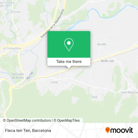 Fleca ten Ten map