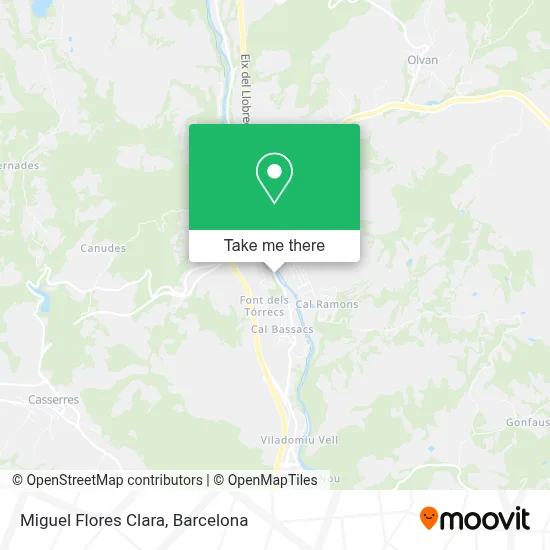 Miguel Flores Clara map