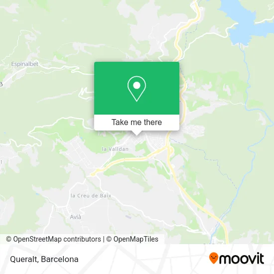 Queralt map
