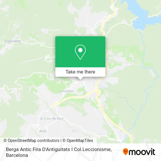 Berga Antic Fira D'Antiguitats I Col.Leccionisme map