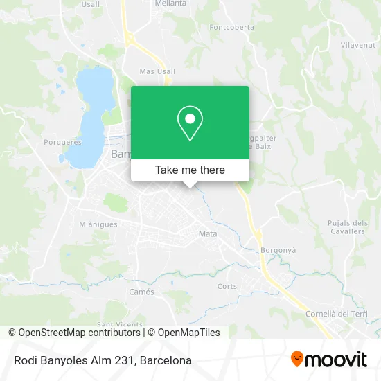 Rodi Banyoles Alm 231 map