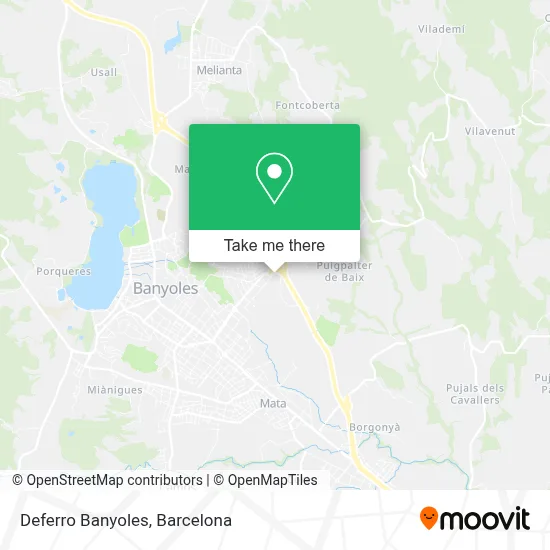 Deferro Banyoles map