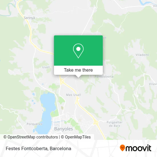 Festes Fontcoberta map