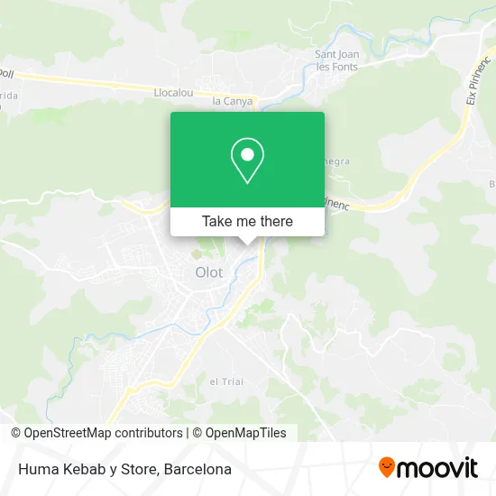 Huma Kebab y Store map