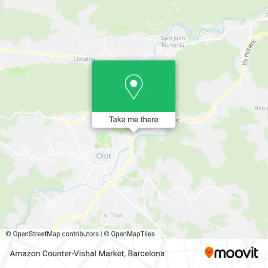 Amazon Counter-Vishal Market map