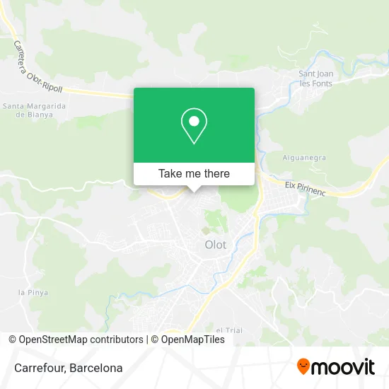 Carrefour map