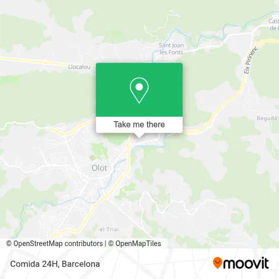 Comida 24H map