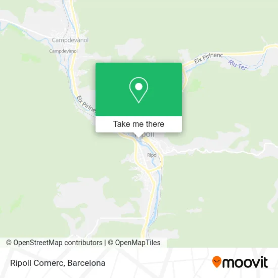 Ripoll Comerc map