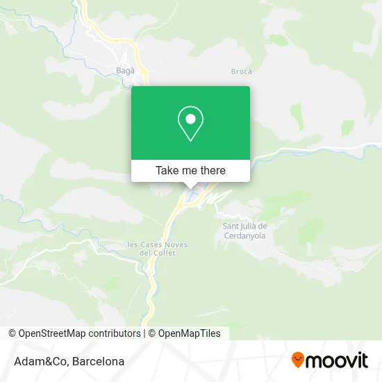 Adam&Co map