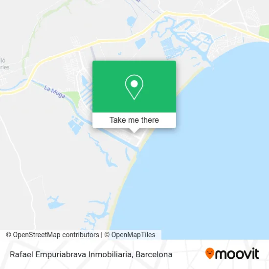 Rafael Empuriabrava Inmobiliaria map