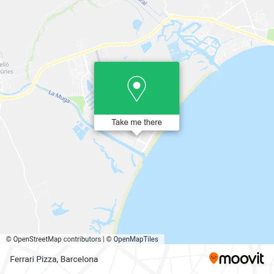 Ferrari Pizza map