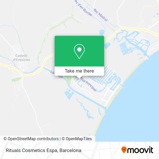 Rituals Cosmetics Espa map