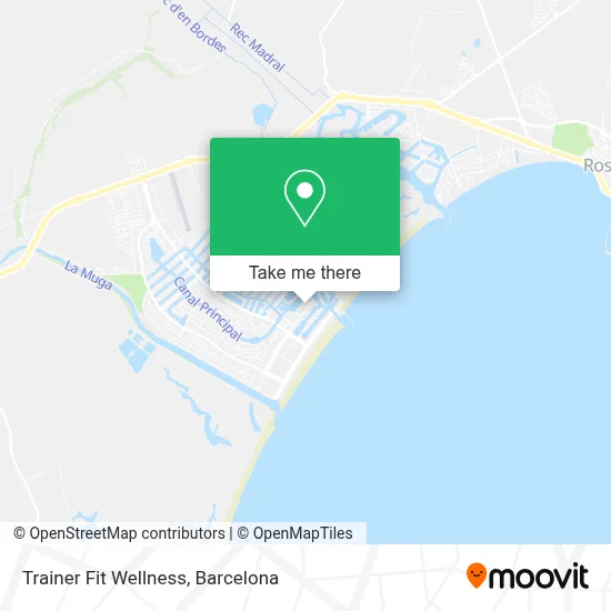 Trainer Fit Wellness map