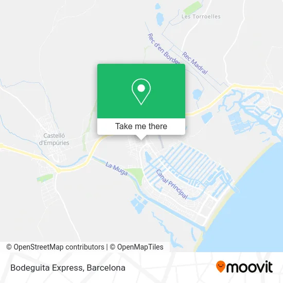 Bodeguita Express map