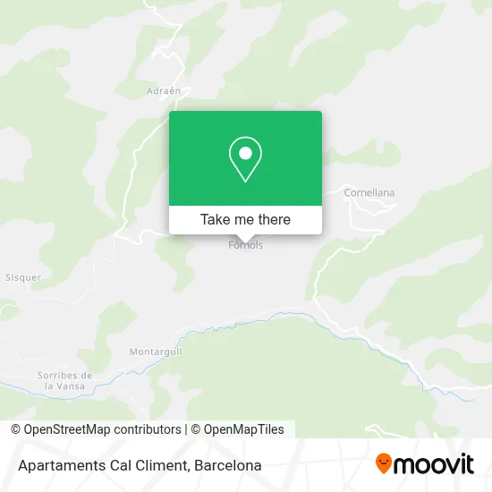 Apartaments Cal Climent map