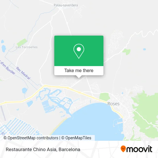 Restaurante Chino Asia map