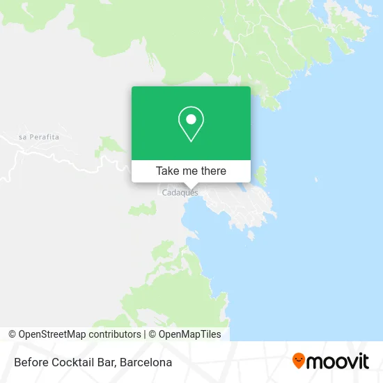 Before Cocktail Bar map