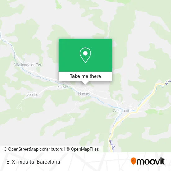 El Xiringuitu map