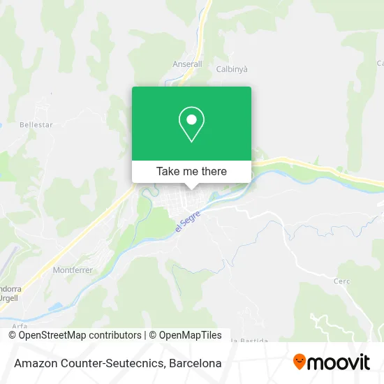 Amazon Counter-Seutecnics map