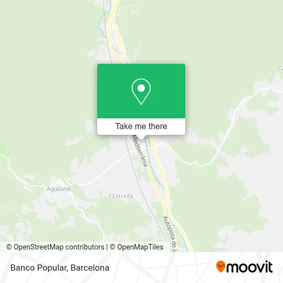 Banco Popular map