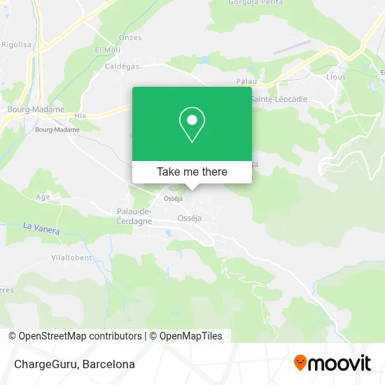 ChargeGuru map