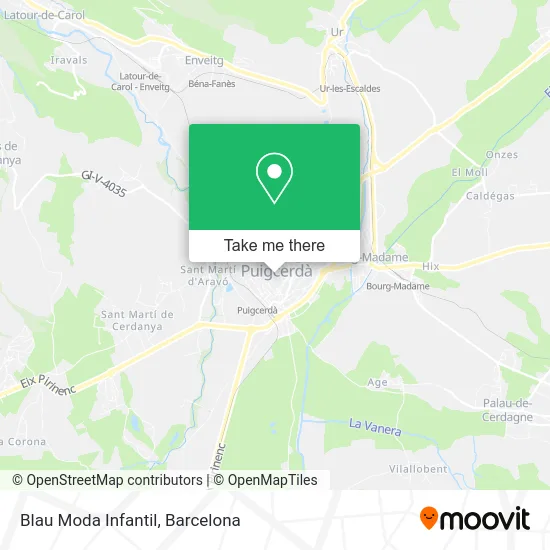 Blau Moda Infantil map