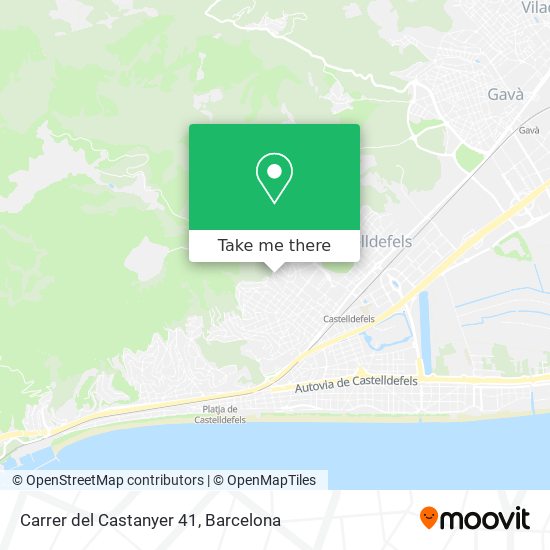 Carrer del Castanyer 41 map