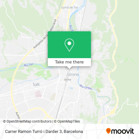 Carrer Ramon Turró i Darder 3 map