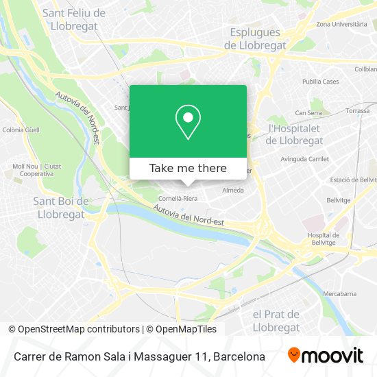 Carrer de Ramon Sala i Massaguer 11 map